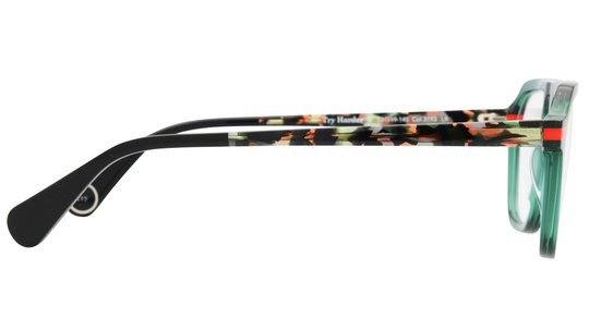 Lunettes de vue WOOW Homme Vert Aviateur Tryharder2 Droite