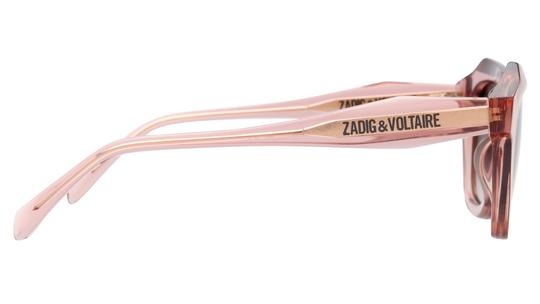 Lunettes de soleil Zadig & Voltaire Femme Rose Papillon SZV468V Droite
