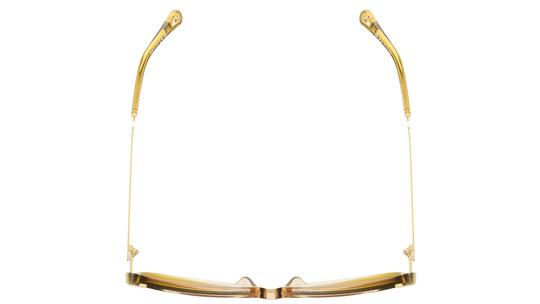 Lunettes de soleil Chloé Femme Marron Angulaire ch0286s Dessus