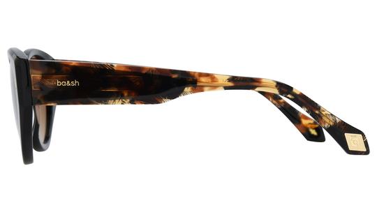 Lunettes de soleil ba&sh Femme Noir Papillon lenita01 Gauche