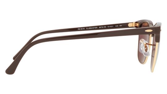 Lunettes de soleil Ray-Ban Mixte Écaille Carré Rb3016 Droite