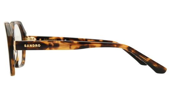 Lunettes de vue Sandro Femme Écaille Rectangle SD2066 Gauche