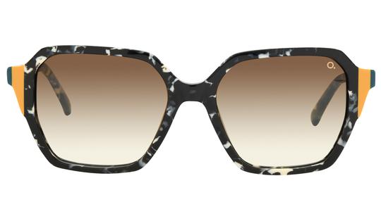 Lunettes de soleil Etnia Barcelona Femme Blanc Angulaire NAVAS Face