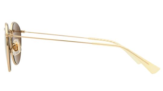 Lunettes de soleil  Homme Or Ronde Mj0667S Gauche