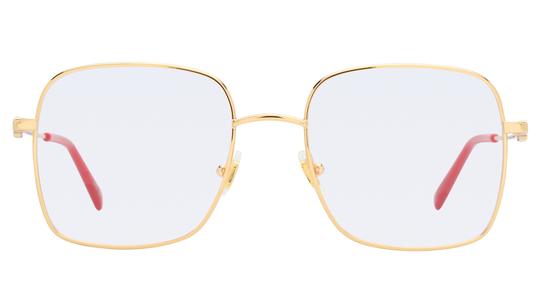 Lunettes de vue Valentino Femme Or Carré Vg0030O Face