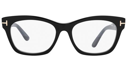 Lunettes de vue Tom Ford Femme Noir Carré ft6173-b Face