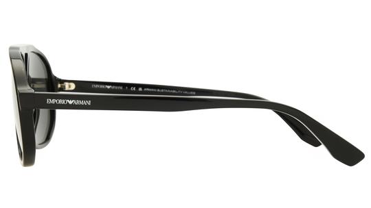 Lunettes de soleil Emporio Armani Homme Noir Aviateur EA4263U Gauche
