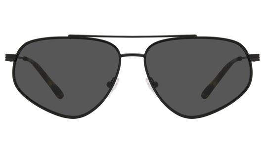 Lunettes de soleil Emporio Armani Homme Noir Aviateur EA2156 Face