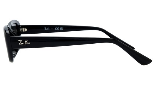 Lunettes de soleil Ray-Ban Mixte Noir Aviateur RB4436D Gauche