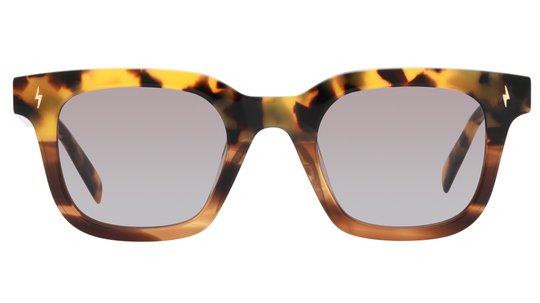 Lunettes de soleil Zadig & Voltaire Femme Écaille Carré SZV401 Face