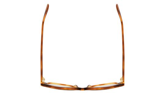 Lunettes de soleil Signature Krys Femme Écaille Oversize Vibrante Dessus