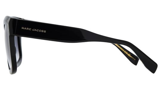 Lunettes de soleil Marc Jacobs Femme Noir Carré Mj Gauche
