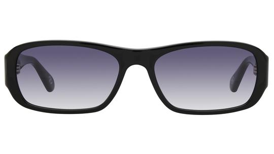 Lunettes de soleil Signature Krys Mixte Noir Rectangle will Face