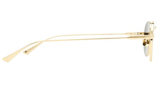 Lunettes de soleil Saint Laurent Homme Or Ronde sl799 Droite
