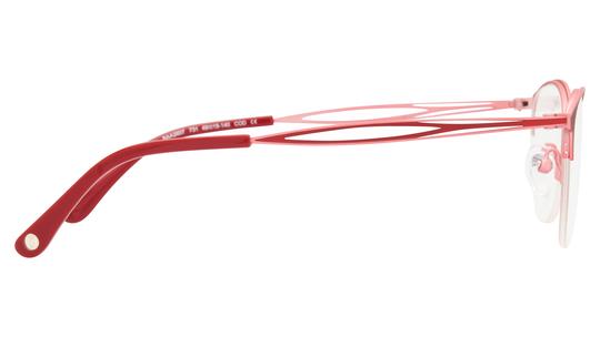 Lunettes de vue Baïa Femme Rouge Papillon Baa2607 Droite