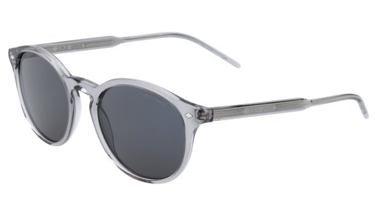 Lunettes de soleil Giorgio Armani Homme Gris Pantos Ar8211 Trois-Quart