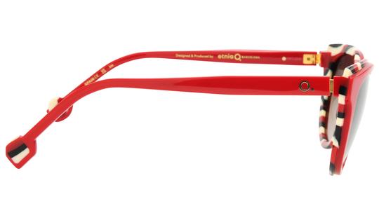 Lunettes de soleil Etnia Barcelona Femme Rouge Pantos esse Droite