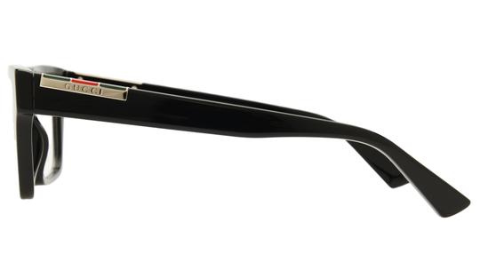 Lunettes de vue Gucci Homme Noir Rectangle GG1889O001 Gauche