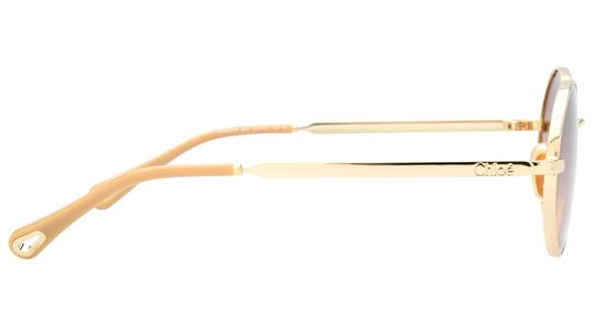 Lunettes de soleil Chloé Femme Or Pantos CH0326S Droite