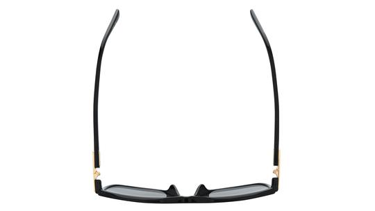 Lunettes de soleil Valentino Femme Noir Aviateur Vg0025S Dessus