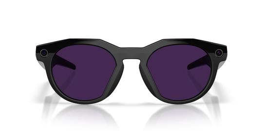 Lunettes de soleil Oakley Meta Mixte Noir Sport Ow8002 Gauche