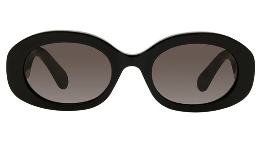 Lunettes de soleil Chloé Femme Noir Ovale CH0258S Face