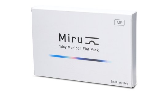 Lentilles de contact Miru 1 Day Flat Pack Multifocal Low Boîte de 90