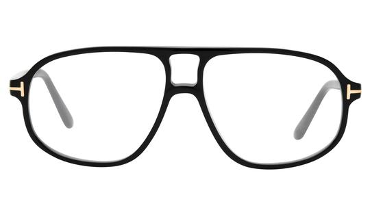 Lunettes de vue Tom Ford Homme Noir Aviateur FT6082-B Face