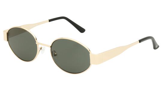 Lunettes de soleil Signature Krys Femme Or Ovale skj2603-b Trois-Quart