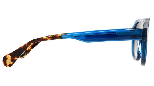 Lunettes de soleil WOOW Homme Bleu Aviateur Superrider1 Droite