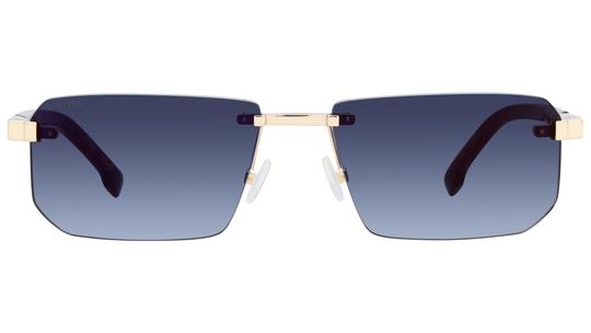 Lunettes de soleil Boss Homme Or Rectangle BOSS Face