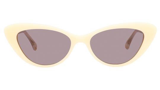 Lunettes de soleil Maje Femme Marron Papillon MJ5069 Face