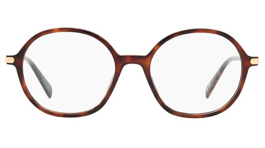 Lunettes de vue Levi's Femme Écaille Ronde Lv1087 Face