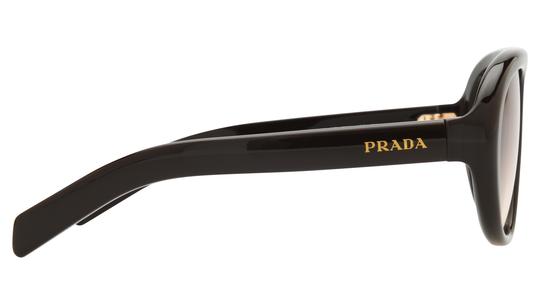 Lunettes de soleil Prada Femme Marron Aviateur Prc05S Droite