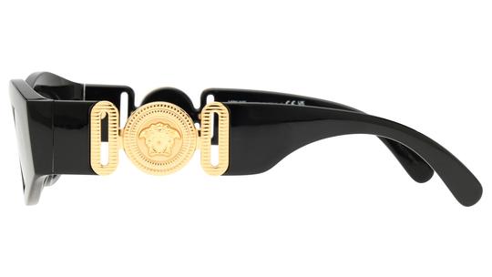 Lunettes de soleil Versace Femme Noir Ovale VE4480U Gauche