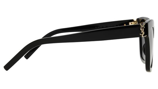 Lunettes de soleil Saint Laurent Femme Noir Papillon sl Droite