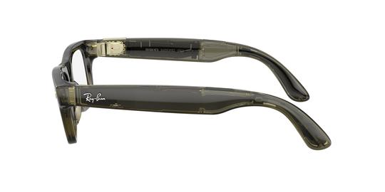 Lunettes de vue Ray-Ban Meta Mixte Vert Rectangle Rw7001 Gauche