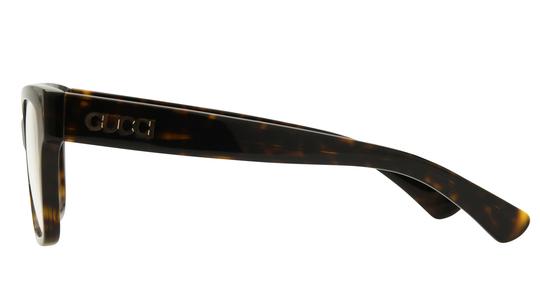 Lunettes de vue Gucci Homme Marron Ronde gg1791o Gauche