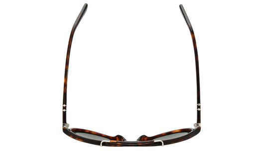 Lunettes de soleil Persol Mixte Écaille Carré PO0202S Dessus