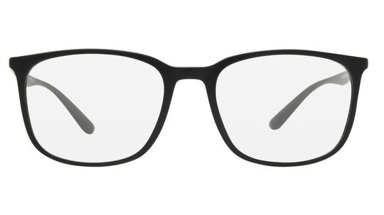 Lunettes de vue Ray-Ban Mixte Noir Carré Rx7199 Face