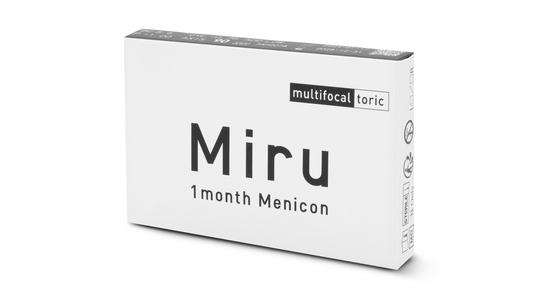 Lentilles de contact Miru 1 Month Multifocal Toric Boîte de 6