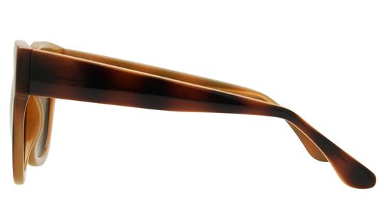 Lunettes de soleil Alternance Femme Marron Papillon alt26203 Gauche