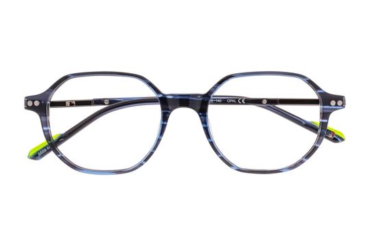 Lunettes de vue New York Yankees  Bleu Wayfarer NYAM056C07 Face