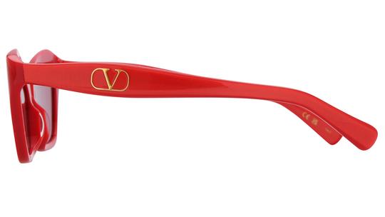 Lunettes de soleil Valentino Femme Rouge Papillon Vg0009S Gauche