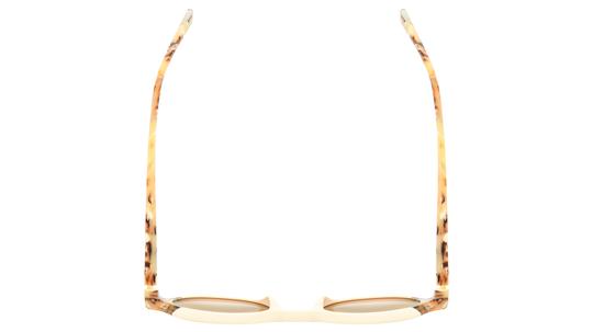 Lunettes de soleil Etnia Barcelona Femme Blanc Ronde Sagres Dessus