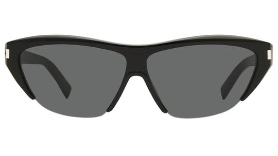 Lunettes de soleil Saint Laurent Femme Noir Rectangle Sl704 Face