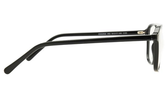 Lunettes de vue Krys Origine Homme Noir Aviateur Ess2502 Droite