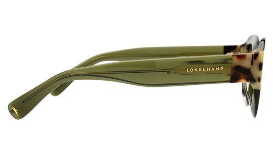 Lunettes de soleil Longchamp Femme Vert Papillon LO749S Droite