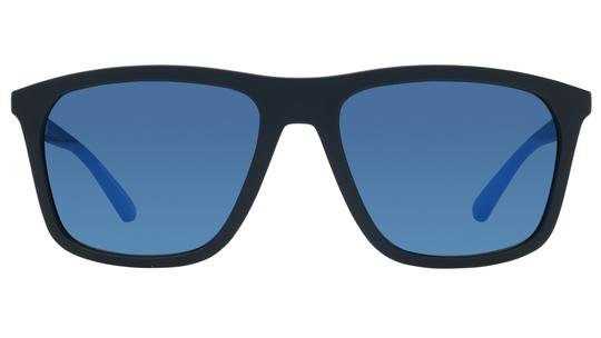 Lunettes de soleil Emporio Armani Homme Bleu Rectangle EA4237 Face