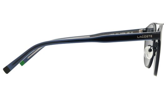 Lunettes de soleil Lacoste Homme Bleu Ovale L263S Droite